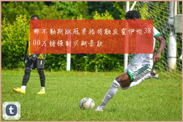 那不勒斯欧冠资格将触发霍伊伦3800万镑强制买断条款